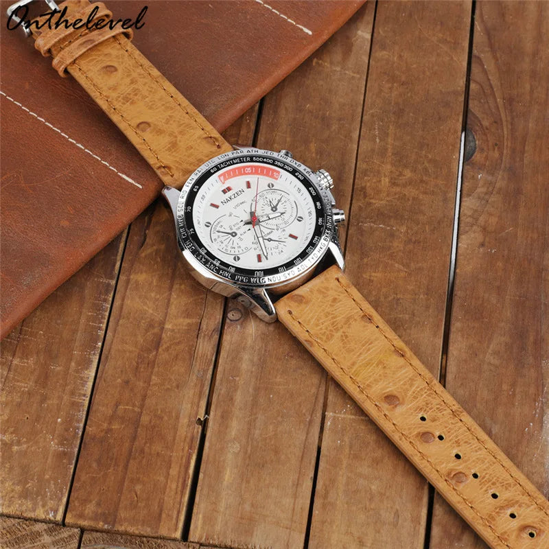 Amazfit Balance, GTR, GTS & Bip Ostrich-Pattern Leather Band