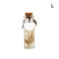 Pet Memorial Bottle for Pet Hair | Dog Cat Fur Keepsake with 3 Silver Accessories