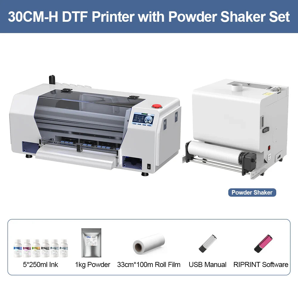 TOPPARTS DTF Printer Direct To Film Printing Machine For Clothes