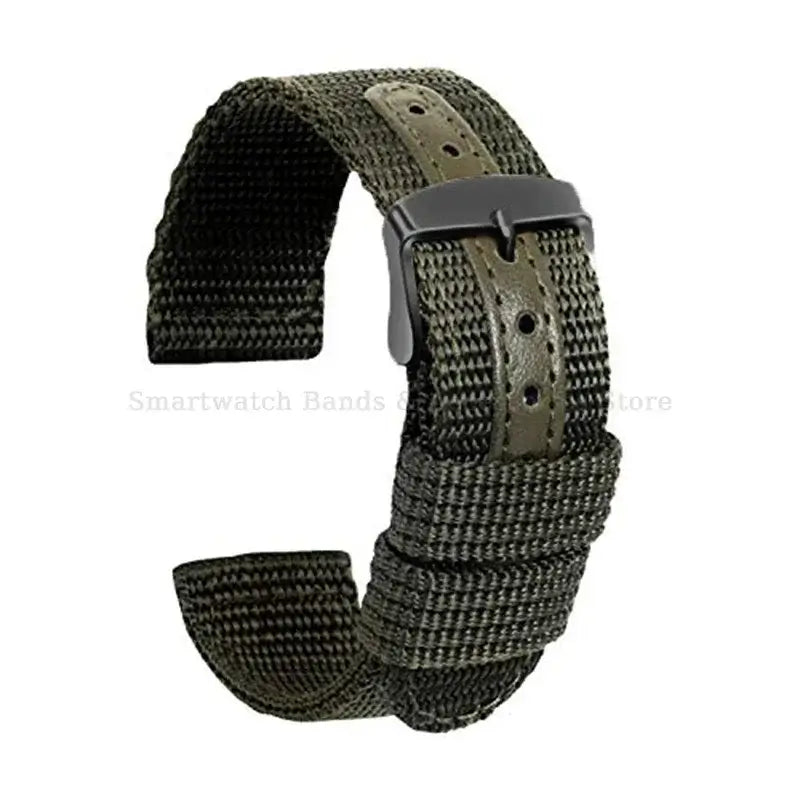 Garmin 18/20/22mm Quick Release Textured Nylon Band with Center Panel