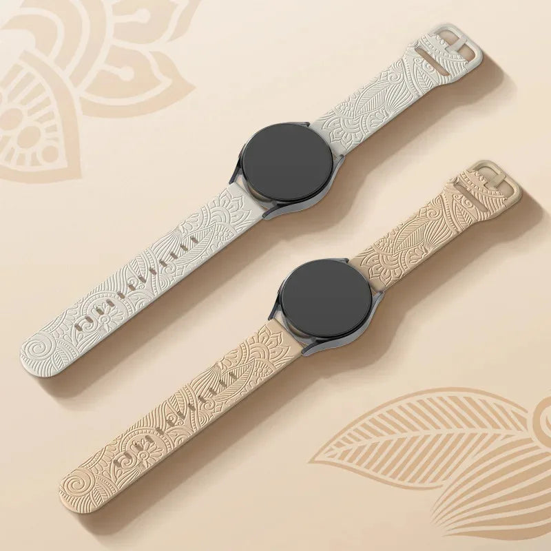 Polar Vantage, Grit X & Ignite Engraved Mandala Silicone Band