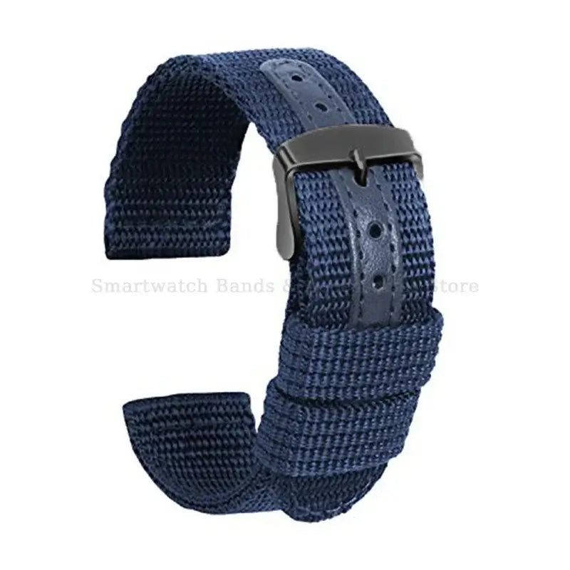 Garmin 18/20/22mm Quick Release Textured Nylon Band with Center Panel