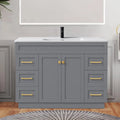 Bathroom Vanity With Sink, Soft Close Doors And Full Extension Drawers