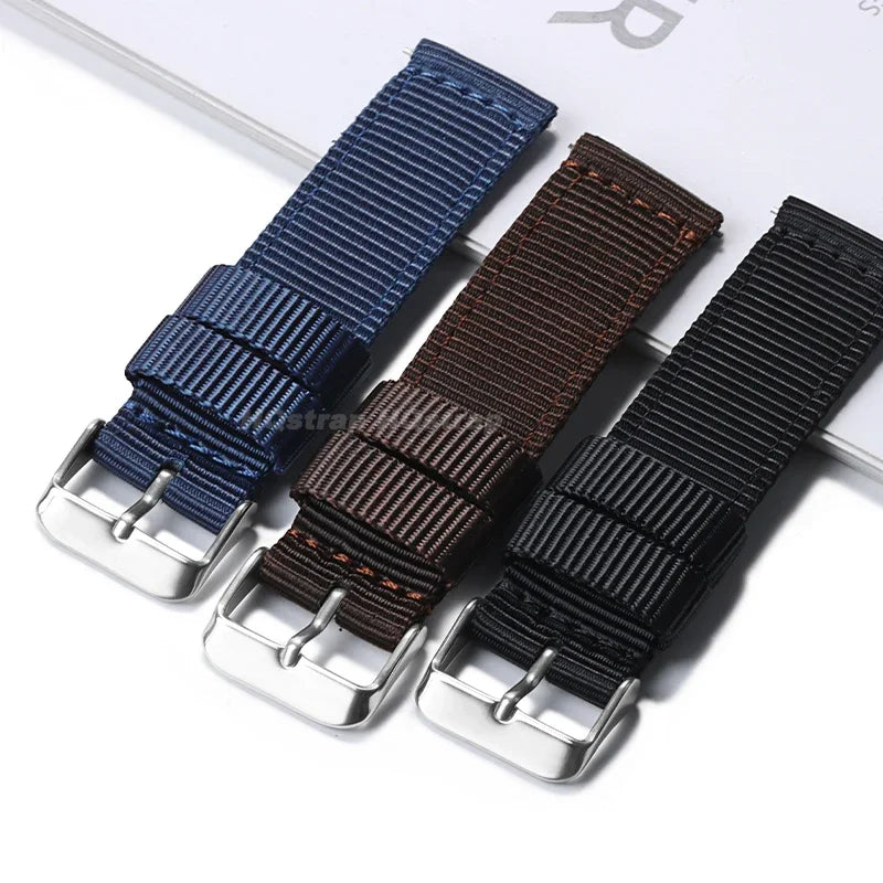 Samsung Galaxy Watch 7, 6, 5, 4 & FE Woven Nylon Band