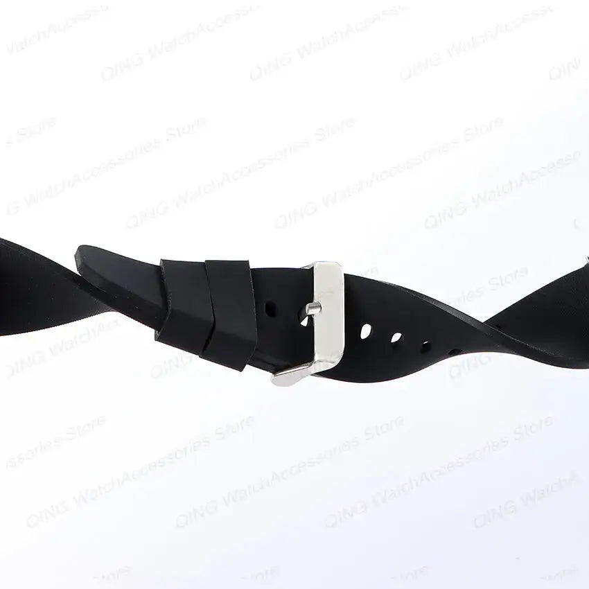 Garmin 18/20/22mm Quick Release Smooth Silicone Band with Pin Buckle