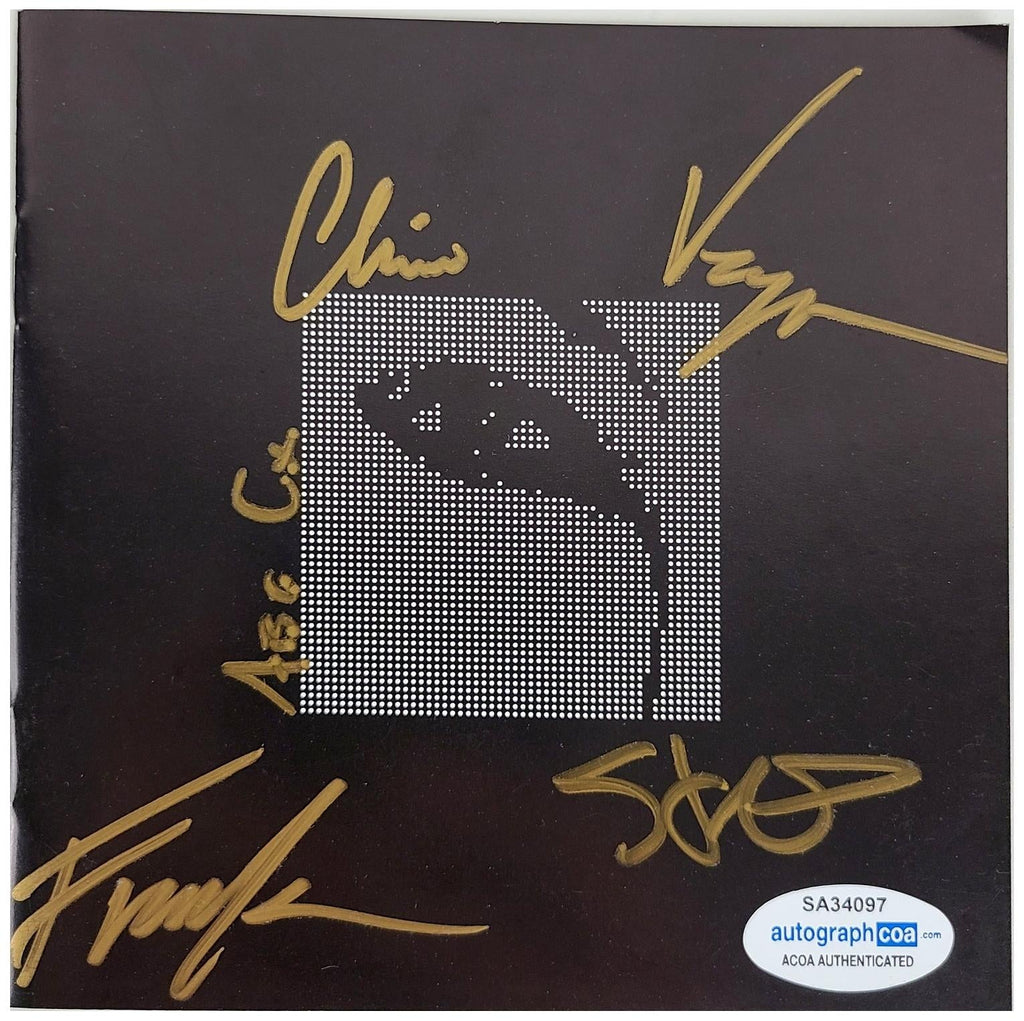 Deftones Signed Ohms Autographed CD Cvr LP Album ACOA