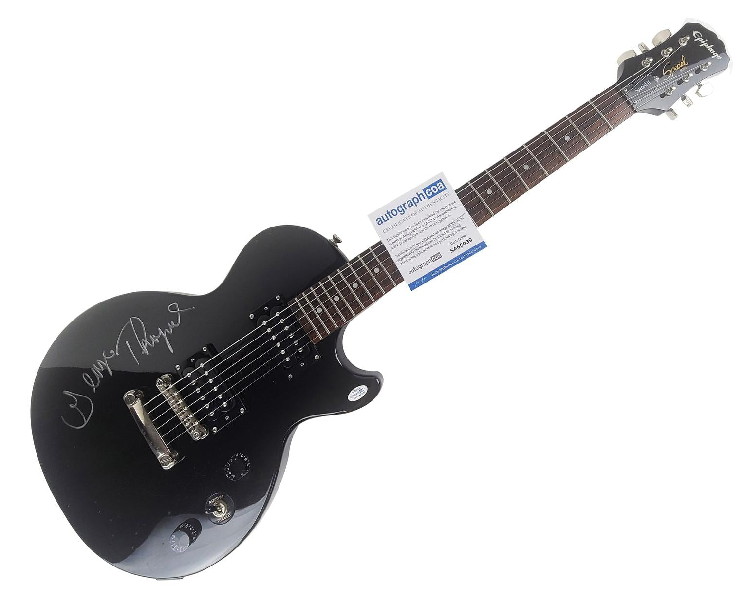 George Thorogood Signed Gibson Epiphone Les Paul Special II Guitar ACOA