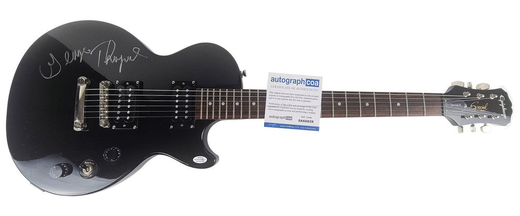 George Thorogood Signed Gibson Epiphone Les Paul Special II Guitar ACOA