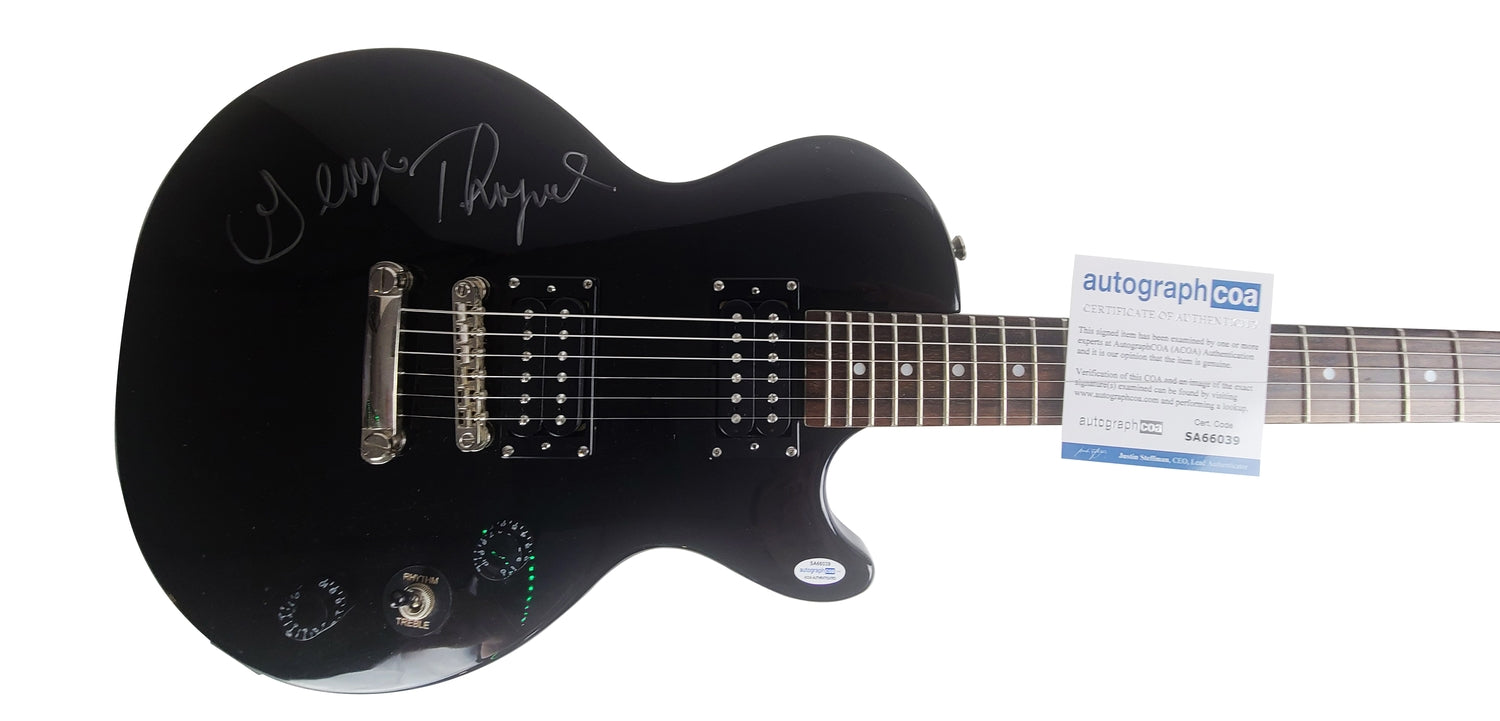George Thorogood Signed Gibson Epiphone Les Paul Special II Guitar ACOA