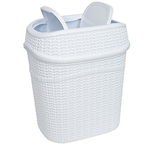 SAILOR KNOT TRASHCAN (9,5 LT) - WHITE