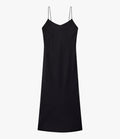Satin Gown | Black