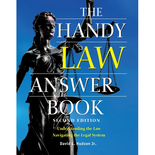 The Handy Law Answer Book - Hardcover