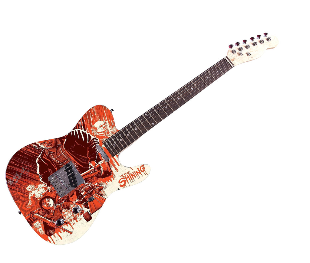 Shelley Duvall The Shining Movie Signed Custom Graphics Guitar ACOA