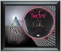 Pink Floyd Nick Mason Signed Custom Framed Drum Head Drumhead Display ACOA