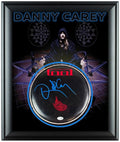 Tool Danny Carey Signed Custom Framed Drum Head Drumhead Display ACOA