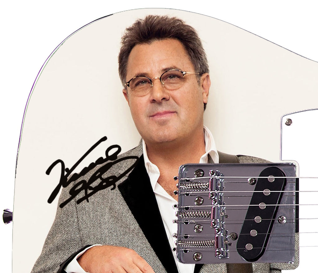Vince Gill Signed Autographed Graphics Photo Guitar ACOA