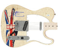 The Who Pete Townshend Signed Fender Autographed Custom Graphics Photo Guitar