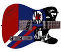 The Who Pete Townshend Signed Autographed Custom Graphics Photo Guitar ACOA