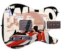 The Who Pete Townshend Signed Autographed Custom Graphics Photo Guitar ACOA