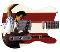 Bruce Springsteen Signed Born In The USA Lp CD Custom Graphics Photo Guitar