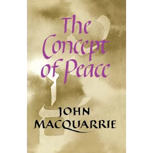 The Concept of Peace - Paperback