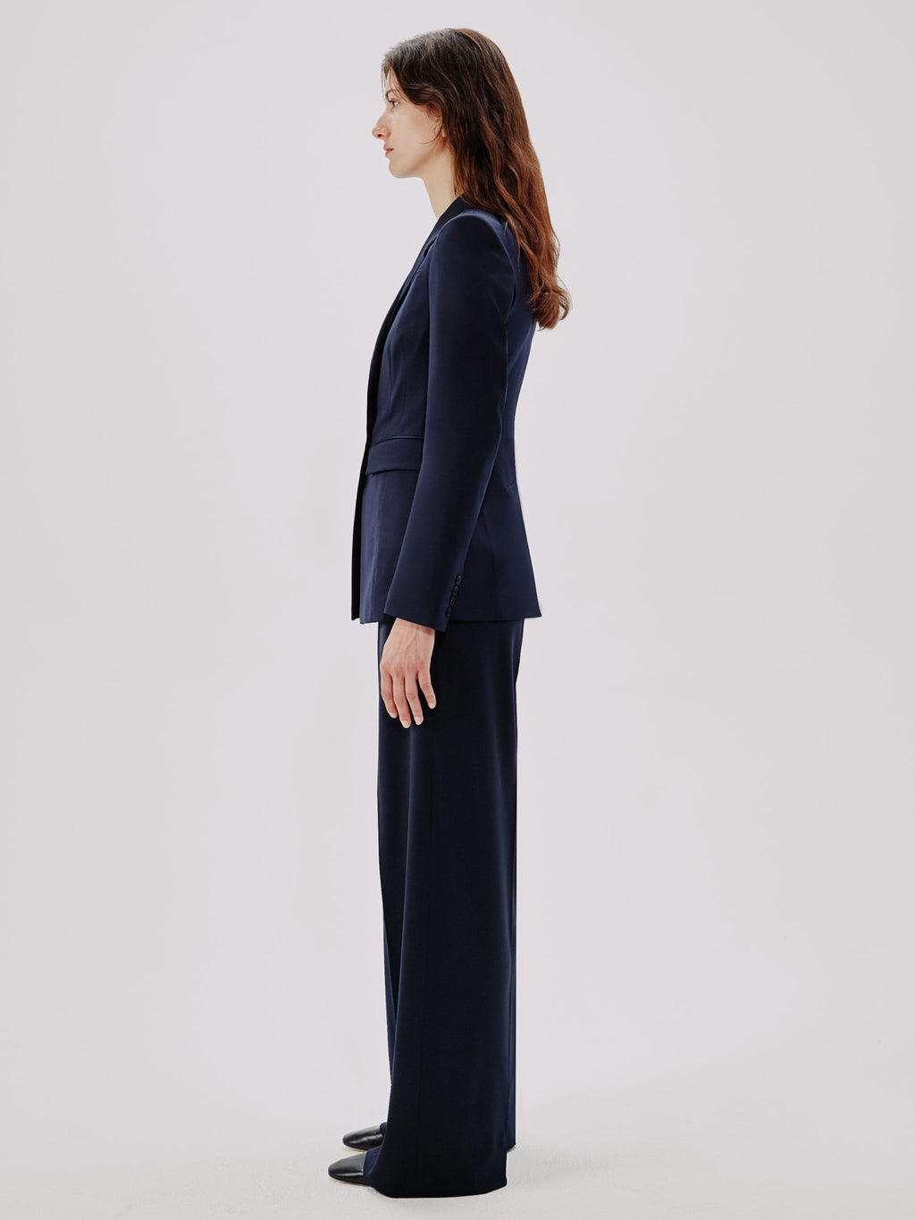 Seamed Waist Jacket - Resale | Navy