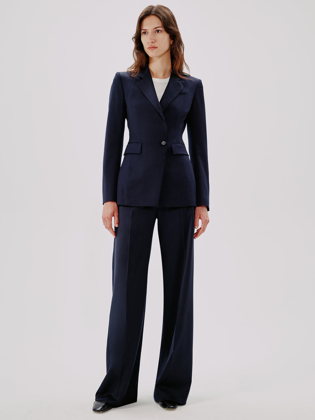 Seamed Waist Jacket - Resale | Navy