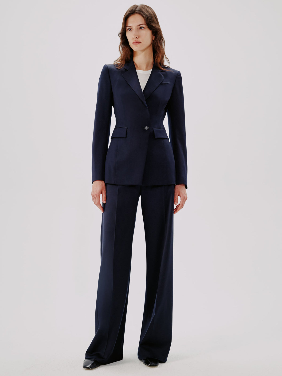 Seamed Waist Jacket - Resale | Navy