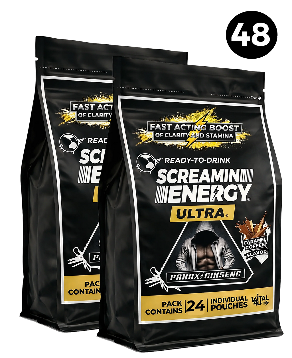 Screamin Energy Ultra Caramel Coffee