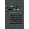 Great Cases in Constitutional Law - Paperback