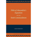 Philo of Alexandria's Exposition of the Tenth Commandment - Paperback