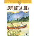 Country Scenes Coloring Book - Paperback