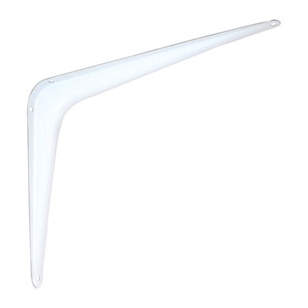 SHELF BRACKET WHT 8X10"