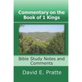 Commentary on the Book of 1 Kings: Bible Study Notes and Comments - Paperback