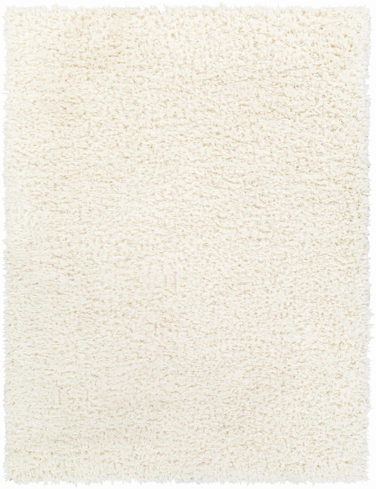 Siari Solid Cream Plush Rug