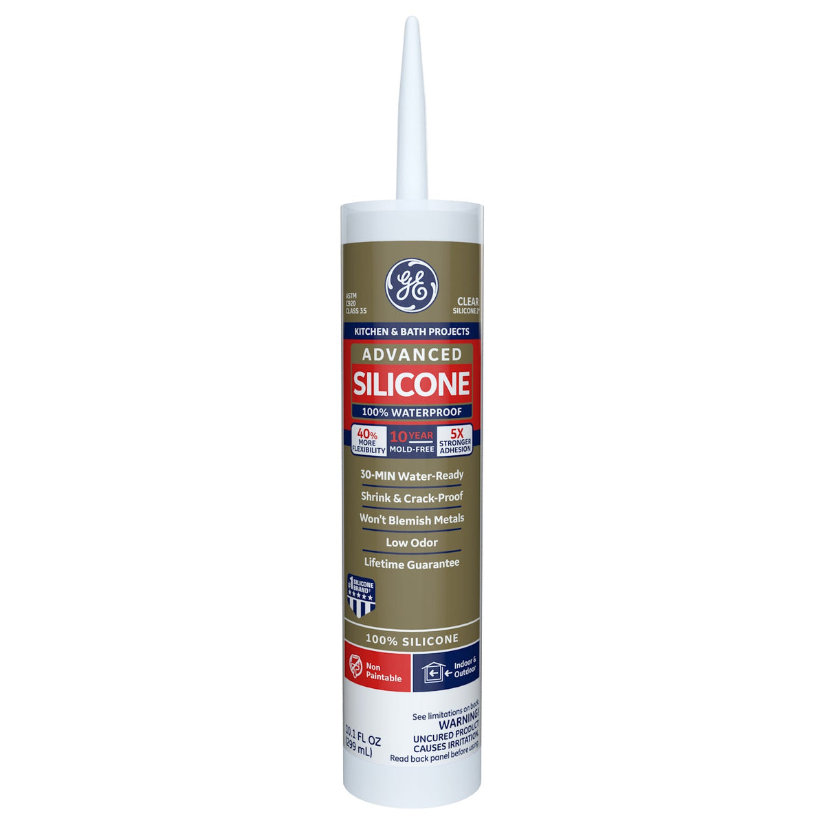 SILICONE II K&B CLR 10OZ