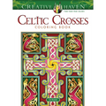 Creative Haven Celtic Crosses Coloring Book - Paperback