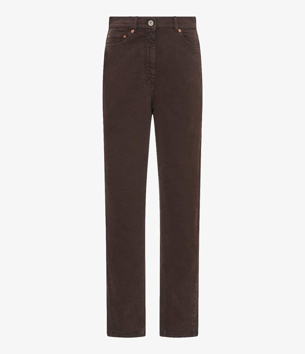 Slim Denim Pant | Dark Chocolate