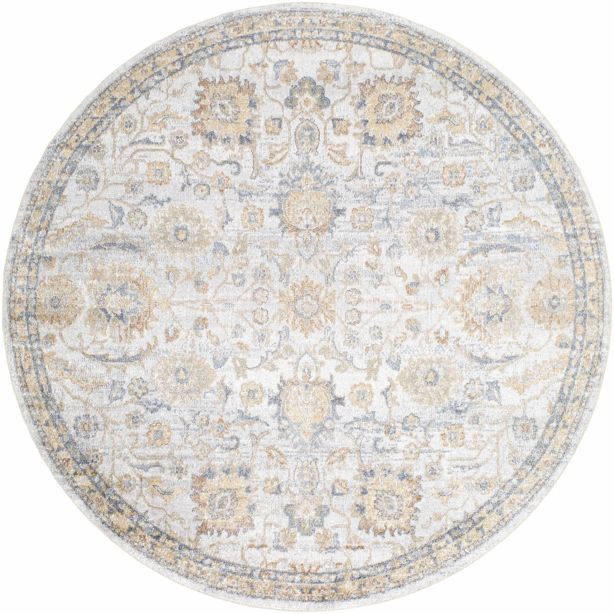 Dion Washable Floral Rug - Clearance