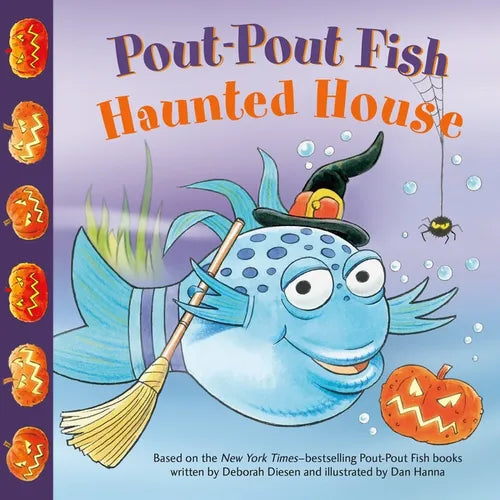 Pout-Pout Fish: Haunted House - Paperback
