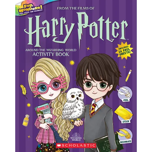 Around the Wizarding World Activity Book (Harry Potter: Foil Wonders) - Paperback