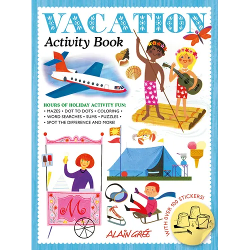 Vacation Activity Book - Paperback