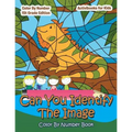 Can You Identify The Image Color By Number Book: Color By Number 1St Grade Edition - Paperback