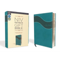 Niv, Premium Gift Bible, Leathersoft, Blue, Red Letter Edition, Comfort Print - Imitation Leather