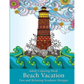 Adult Coloring Book: Beach Vacation: Fun and Relaxing Seashore Designs - Paperback