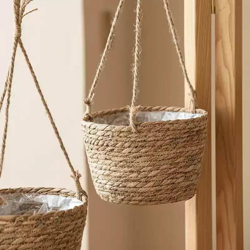 Hanging Seagrass Planter Basket