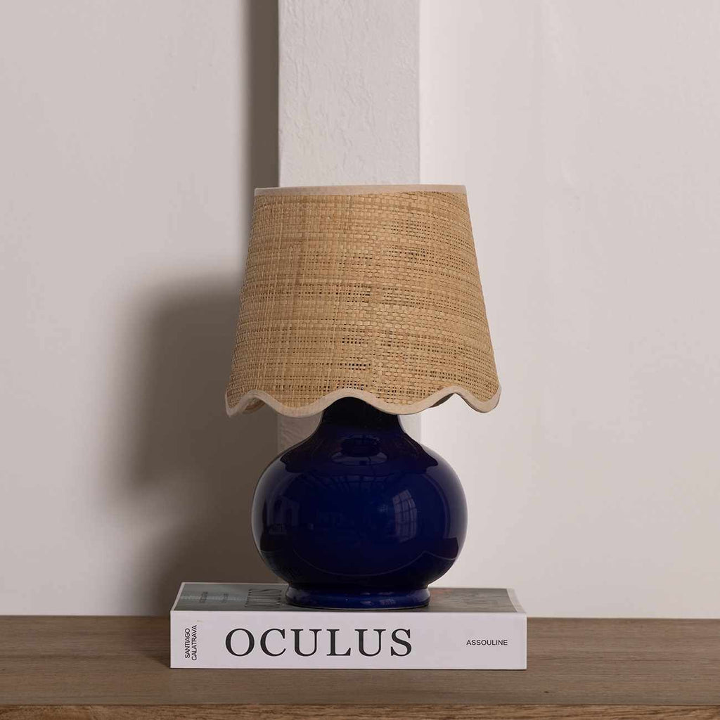 Theisseil Navy Blue Table Lamp