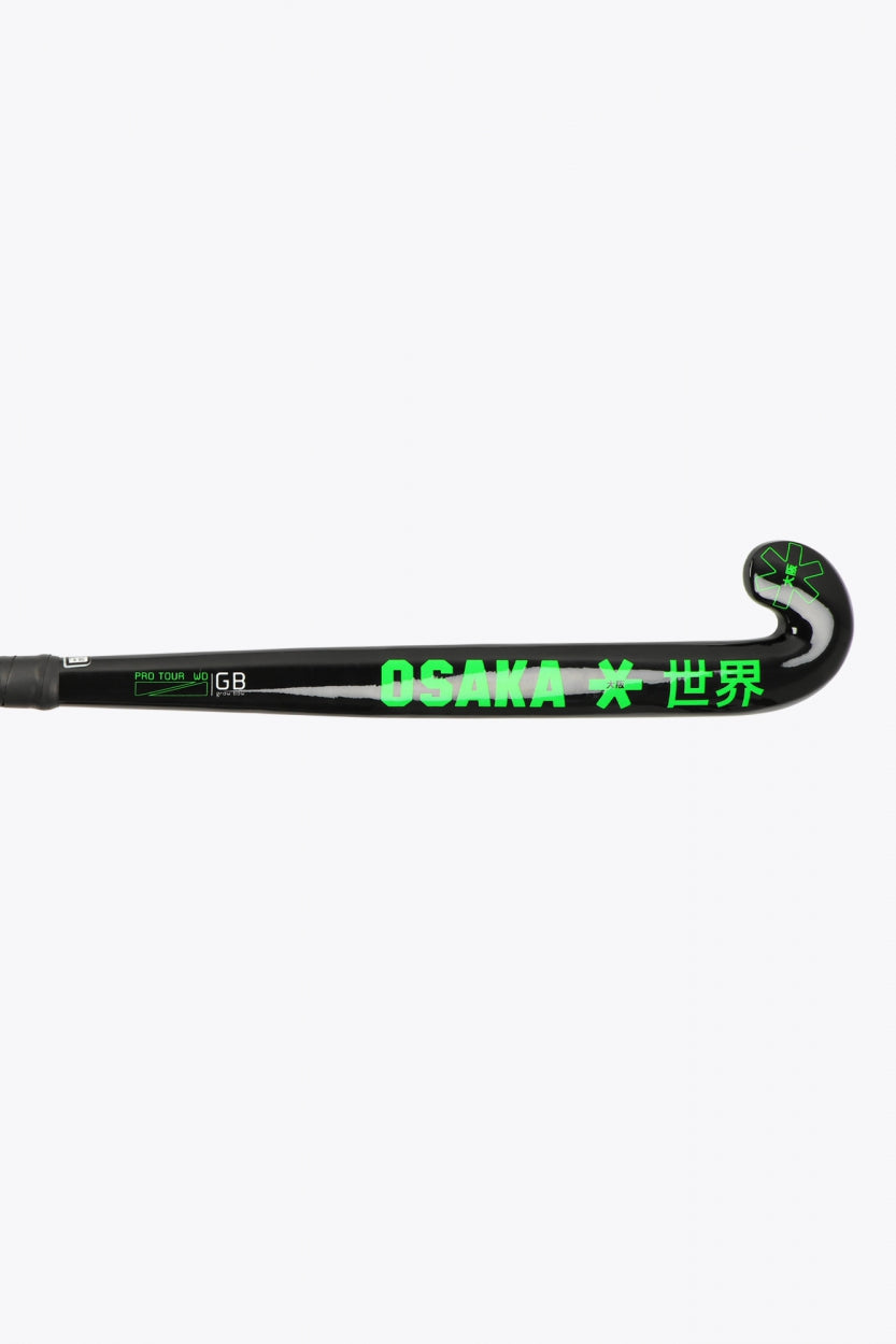 Osaka Field Hockey Stick Pro Tour WD - Grow Bow | Iconic Black