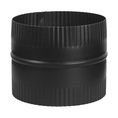 STOVE PIPE BLK STL 6X4"