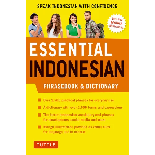 Essential Indonesian Phrasebook & Dictionary: Speak Indonesian with Confidence (Revised Edition) - Paperback